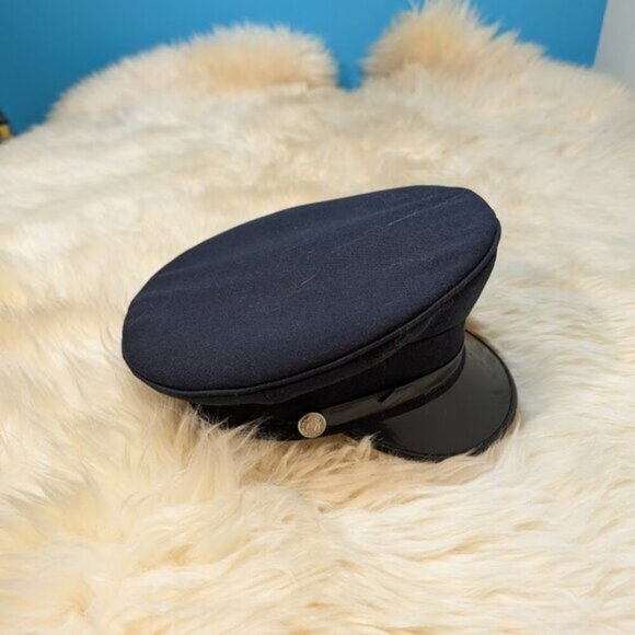 Vintage Firefighter Stanbridge East Fire Dept Hat - Picture 5 of 7